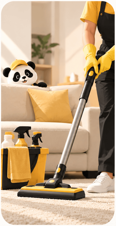 Illustrative image of home cleaning